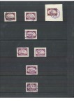 1926-27, Small selection of MALMÖ local post on 13