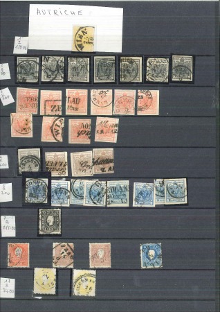 1850-1974, Mint & used selection in stockbooks and