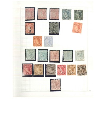 1867/1967, Mint & used collection on small album pages