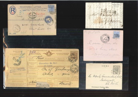 1791-1964 Group of 125 coversfrom diverse countries