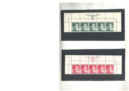 Stamp of Germany » Germany Collections and Large Lots 1942-44, Small GeneralGourvernement specialised collection