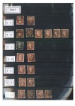 1840 1d Black (1) and 1d Red (30) pl.11 selection from row S