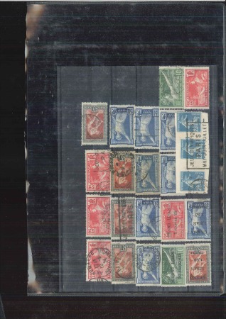 Stamp of Greece » Collections 1896-1906, Lot of Olympic games issues, mainly 1896