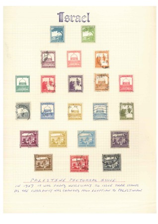 1927-2000s, ISRAEL: Collection in  21 volumes plus extras