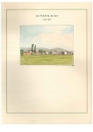 Collection of 181 Watercolour painting in four deluxe albums depicting all the towns of Bosnia with postoffices at the turn of the 20th Century