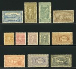 Stamp of Olympics » 1896 Athens 1896 Olympics 1l to 10D mint og set of 12, fine to very fine