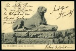 Stamp of Olympics » 1906 Athens 1906 (Mar 25) FIRST DAY OF ISSUE: 1906 Olympics 1l, 3l and 5l on postcard