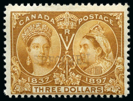 Stamp of Canada » Canada and Provinces Collections 1851-1966 Old-time collection on large hand-drawn album pages incl. Specimens