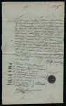 RIMNIKU SARAT: 1842 Postal manuscript (12.8) bearing