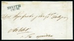 BEKETU: 1861 Folded cover addressed to the Prefect