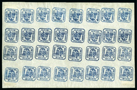 30pa sheet of thirty-two, unused