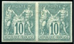Stamp of France » Collections 1876-1899, Petite sélection de Sage NON DENTELES,