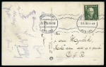 CZECHOSLOVAKIA: 1938 Postcard signed by the Czechoslovakia team