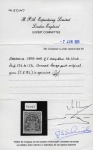 1898-1908 £5 Deep Blue mint large part og, very fine
