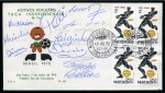Stamp of Topics » Sport and Games » Football BRAZIL: 1919-88, Collection written up in an album with autographs from Pele, Jairzinho, Romario, etc.