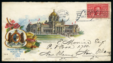 1904 St. Louis World's Fair collection written up on 25 pages