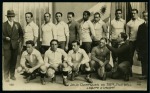 Stamp of Olympics » 1924 Paris » 1924 Olympic Issues of Other Countries URUGUAY: AN Paris picture postcard of the Uruguayan SIGNED BY THE TEAM
