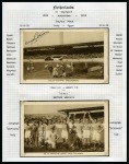1928 Amsterdam collection written up in an album with emphasis on Football