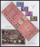 Stamp of Olympics » 1948 London 1948 London collection in an album specialising in Football with autographs, programmes, tickets, etc.