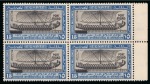 Stamp of Egypt » Commemoratives 1914-1953 1926 Inauguration of Port Fouad complete set of four in mint nh blocks of four