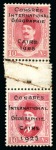 1925 International Geographical Congress "CONGRÈS / INTERNATIONAL / GEOGRAPHIE / CAIRE / 1925" overprint essay in pen