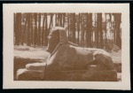 1937 Abolition of Capitulations at the Montreux Conference group of three photographic essays of a Sphinx which was the centre of an unadopted design
