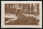 1937 Abolition of Capitulations at the Montreux Conference group of three photographic essays of a Sphinx which was the centre of an unadopted design