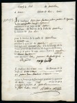 Stamp of France » Collections 1746-1799, Joli lot de 62 documents sur la Ferme générale