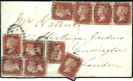 1872 (6 & 13 May) Envelope with two enclosed lette