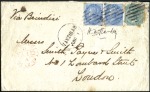 SIGNED ENVELOPE FROM THE FAMED EXPLORER H. M. STAN