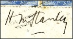 SIGNED ENVELOPE FROM THE FAMED EXPLORER H. M. STAN