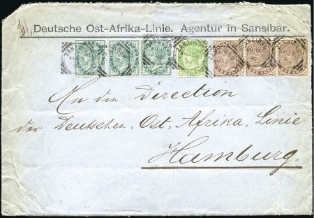 1890 (Aug 19) Large envelope sent from the Agent f