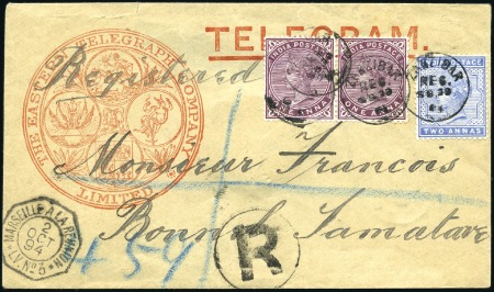 1894 (Sep 29) Eastern Telegraph Company envelope e