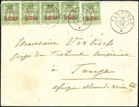 1902 (Jan 10) Envelope from the Italian Consulate 