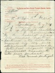 1892 (May 4) Envelope sent registered to Portugal 