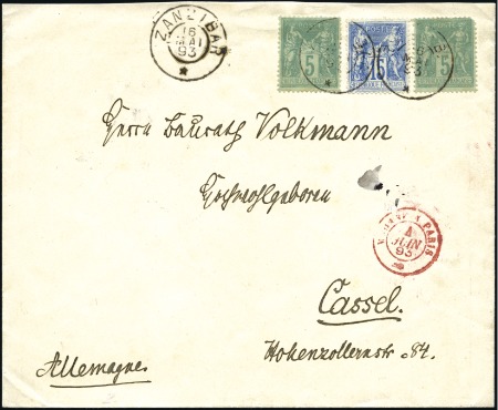 1893-99, Group of 4 covers/cards, incl. 1/2a on 5c