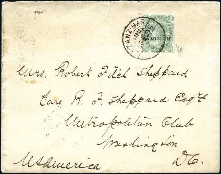 1896 (Feb 19) Envelope at single letter rate from 