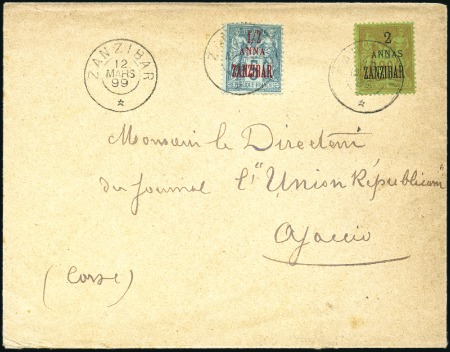 1899 (Mar 12) Envelope sent single letter rate to 