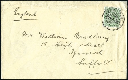 1896 (Mar 28) Envelope at single letter rate to En