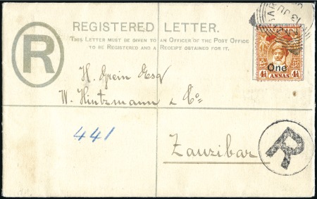 1904 (Jun 13) Registered envelope sent locally wit