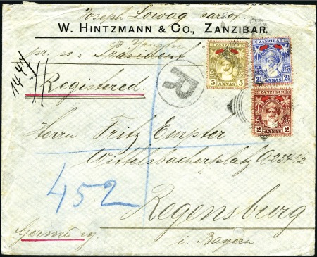 1903 (Sep 26) Commercial envelope at registered tr