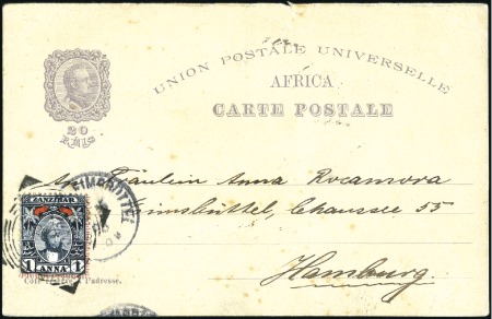 1898 (Apr 21) Portugues 20r postal stationery card