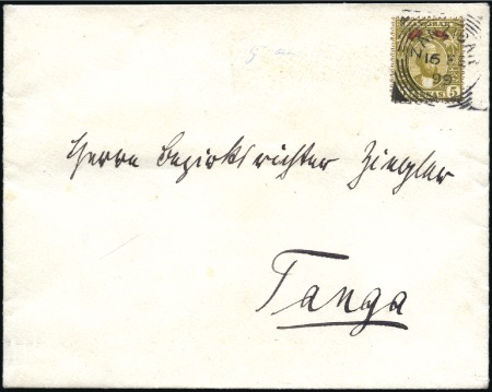 1899 (Feb 16) Envelope at double letter rate to Ge