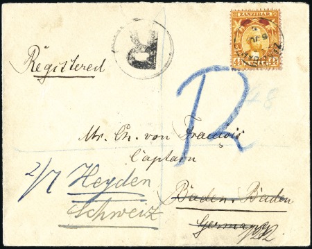 1897-1905, Group of 14 covers/cards with 1896 fran