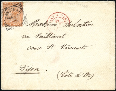 1886 (May 7) Envelope from a member of the Expedit