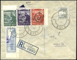 Stamp of Israel » Israel - Interim Period (1948) MIZRA reg.# 0980 locality' name in Hebrew manuscri