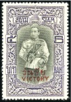 1919 VICTORY set of 9, mint (Yvert € 450)