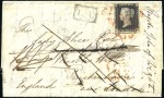FIRST COVER FROM CZECHOSLOVAKIA WITH A STAMP

18