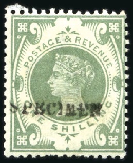 Stamp of Great Britain » 1855-1900 Surface Printed 1887-1892 1/2d, 2 1/2d, 4d, 9d, 10d and 1s all wit