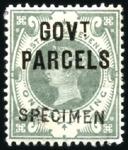 Stamp of Great Britain » Officials GOVERNMENT PARCELS: 1887-1900 1 1/2d, 6d, 9d, 1s, 